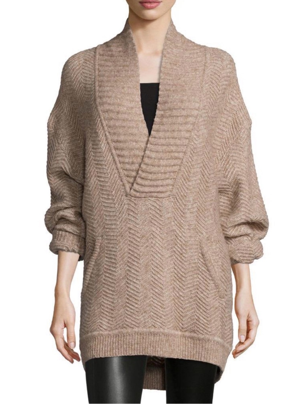 Vince chevron pullover sweater